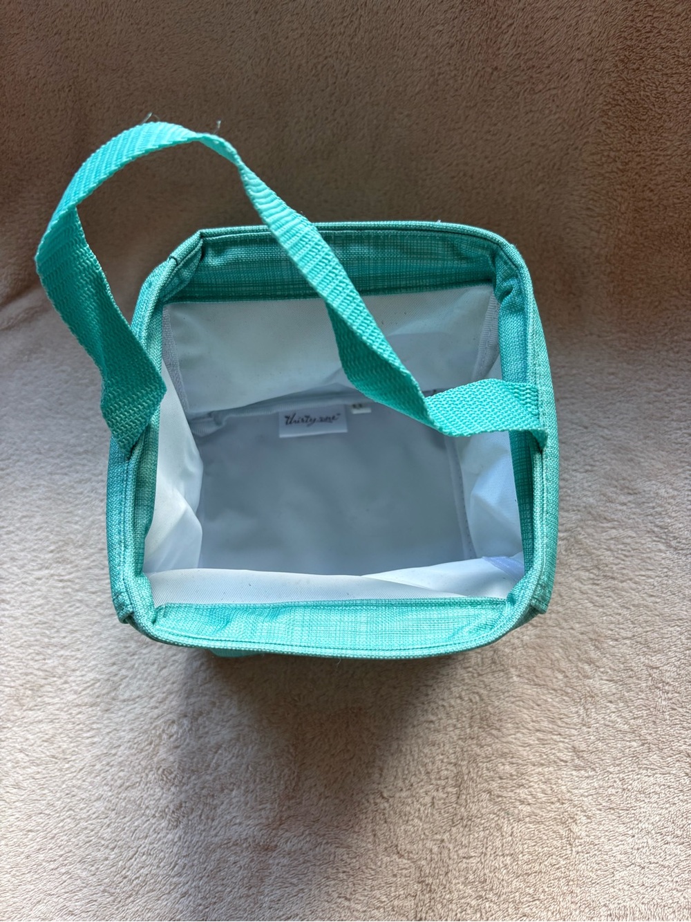Turquoise Insulated Tote - Women Bags - Picture 2 of 3